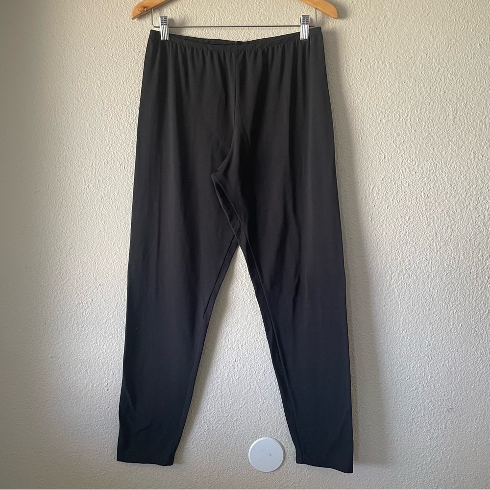 Cuddl Duds Microwear Leggings Womens XL Black Stretch Warm Layers Casual Outdoor - Picture 4 of 9